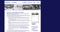 Desktop Screenshot of poker.mecn.net